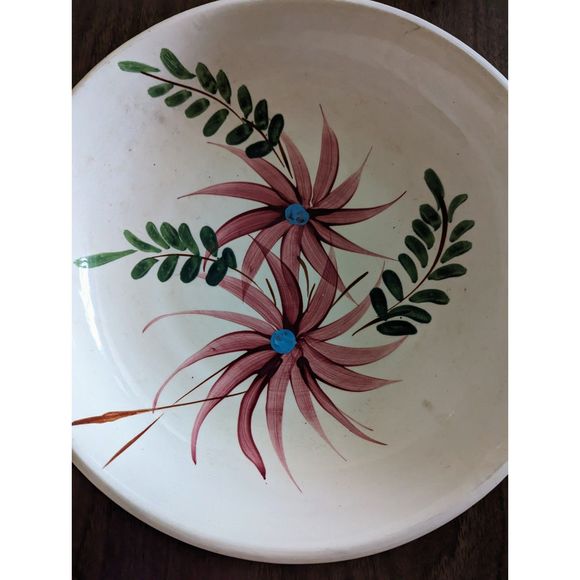 Vintage Robinson Ransbottom Pottery RRP Rustic Ware Large Bowl - Picture 6 of 14